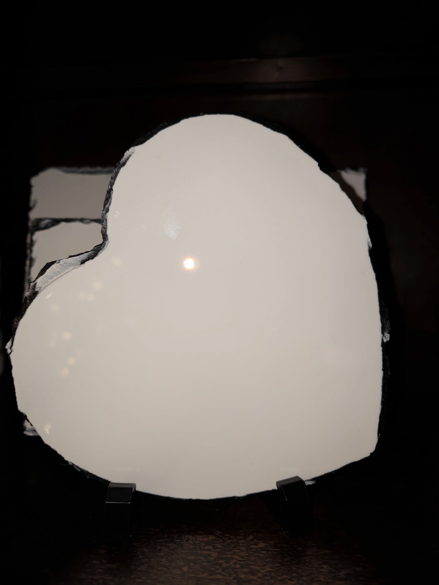 Schiefertafel mit Fotodruck