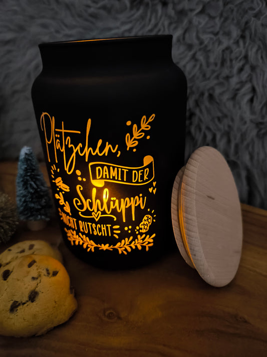 Graviertes Vorratsglas "Plätzchen"