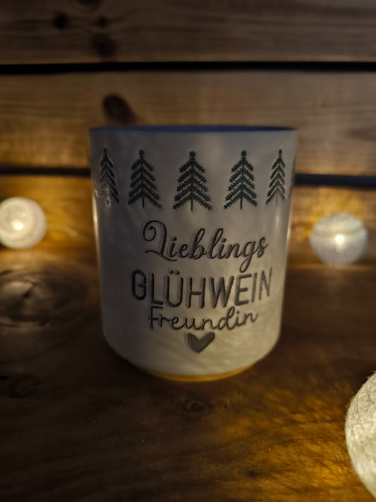 Glühwein Tasse " Glühwein Freundin "