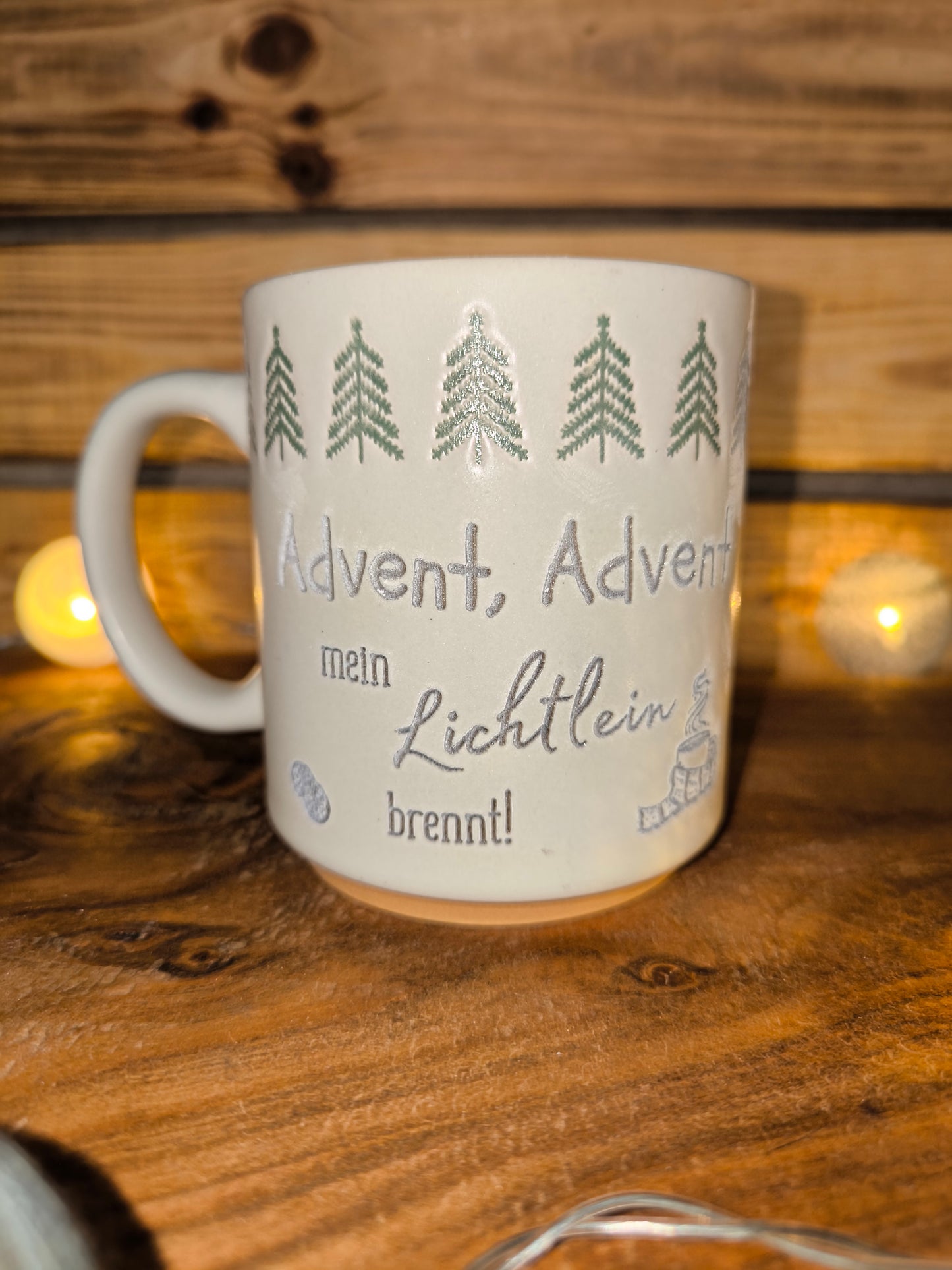 Glühwein Tasse "Advent"