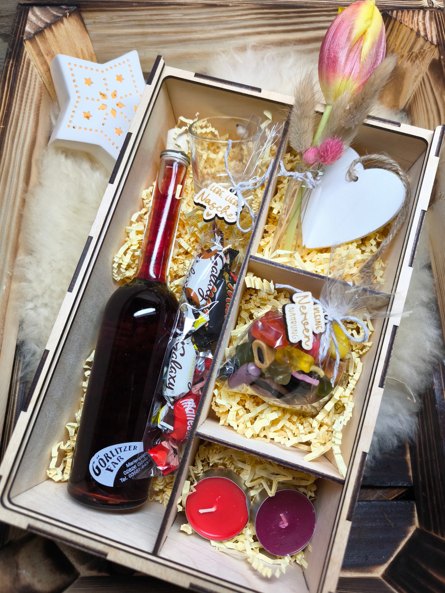 Geschenke Box aus Holz