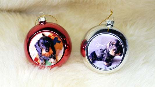 Foto Weihnachtskugeln