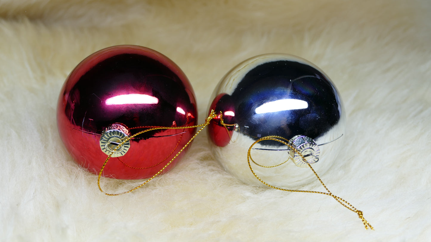 Foto Weihnachtskugeln