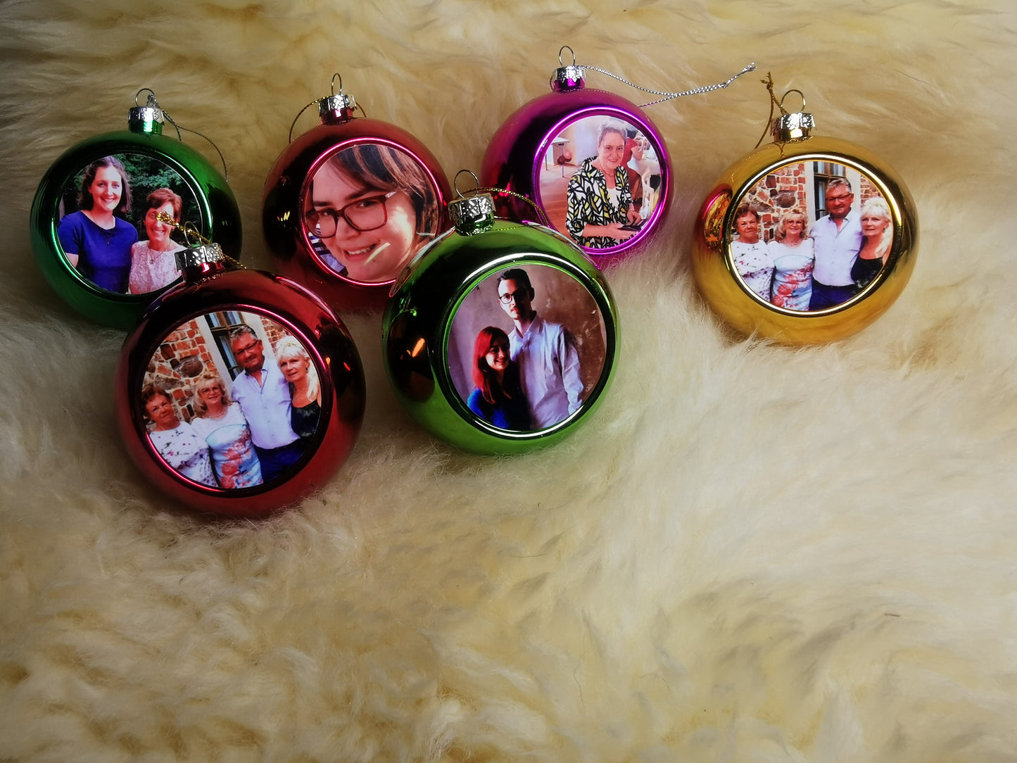 Foto Weihnachtskugeln