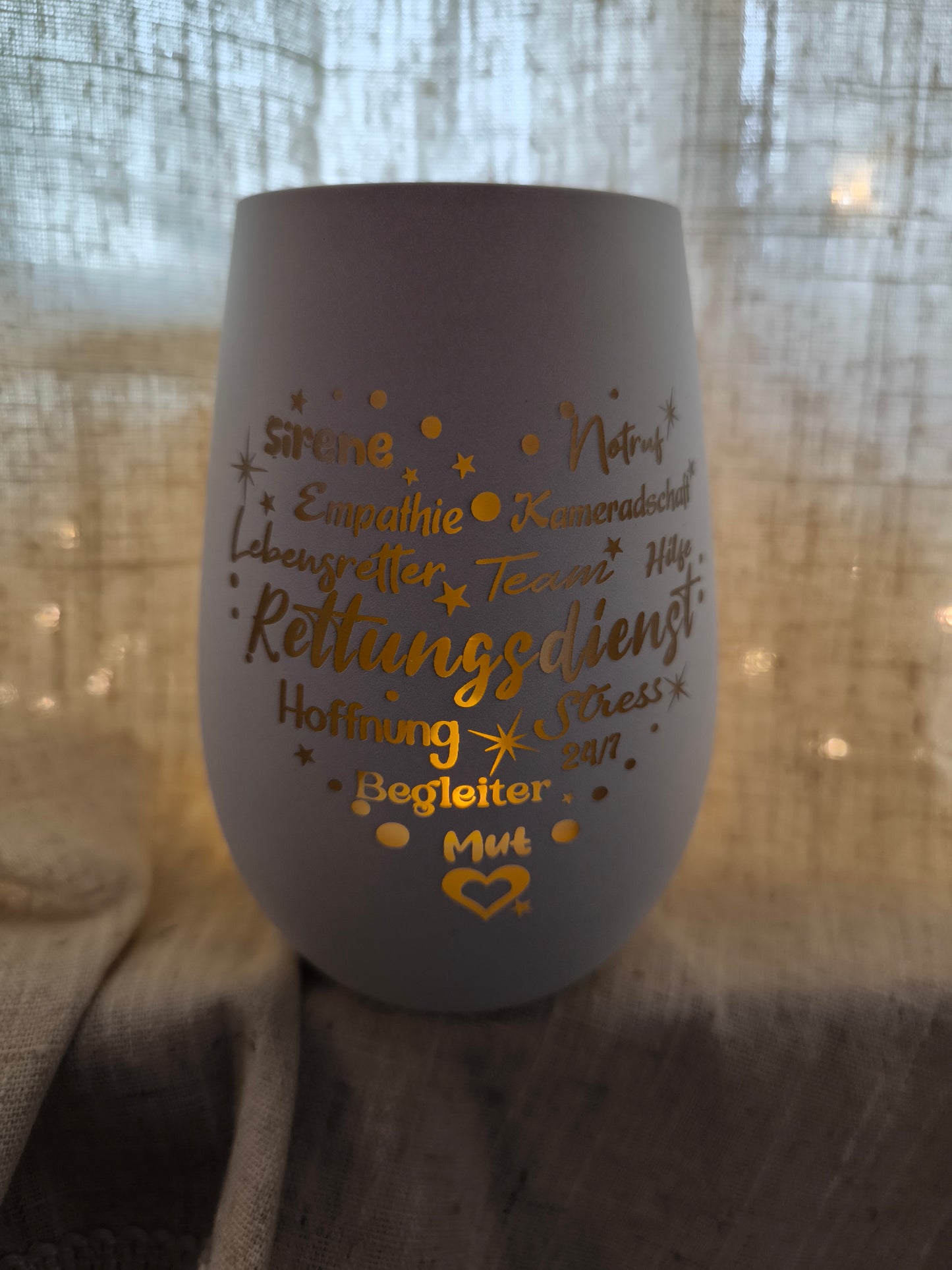 Windlicht Rettungsdienst