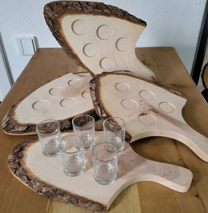 Servierbrett mit Griff